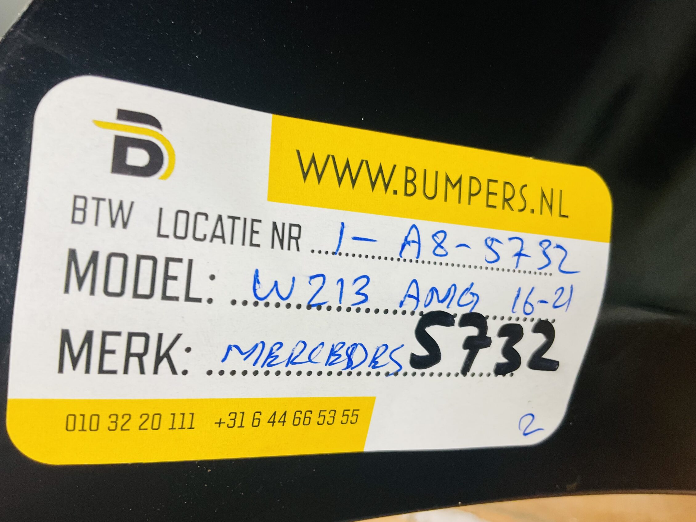 BUMPER Mercedes E Klasse W213 AMG 2016-2021 VOORBUMPER 1-A8-5732z