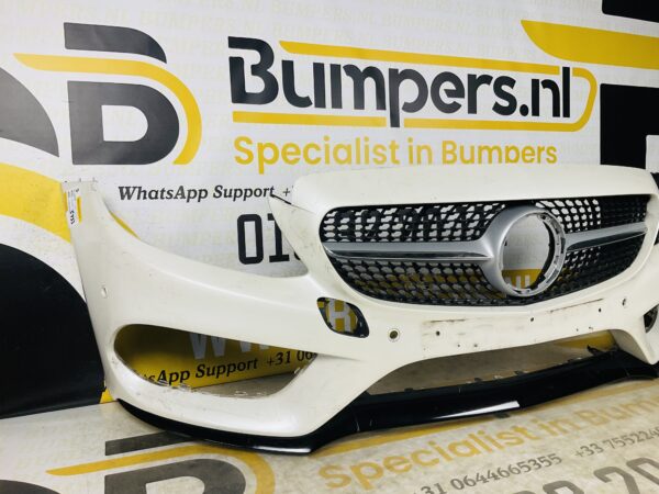 BUMPER Mercedes C Klasse W205 AMG 2014-2017 VOORBUMPER 1-A4-5733z