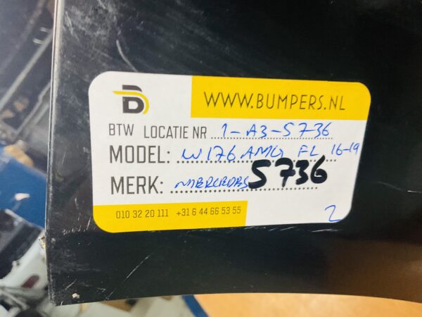 BUMPER Mercedes CLA Klasse W117 AMG Facelift 2016-2019 VOORBUMPER 1-A5-5736z