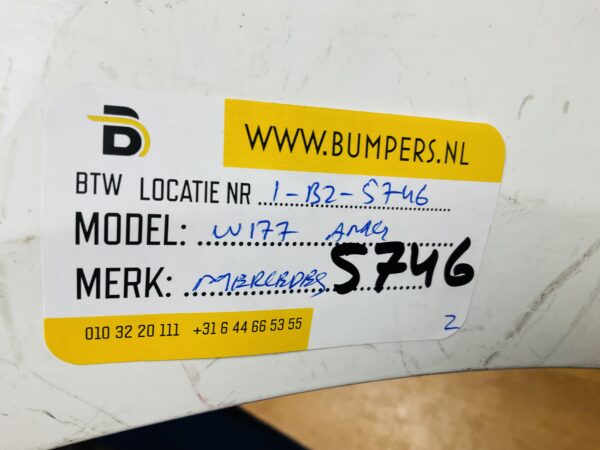 BUMPER Mercedes A Klasse W177 AMG 2019-2023 VOORBUMPER 1-B2-5746z
