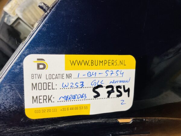 BUMPER Mercedes GLC Klasse W253 Normaal VOORBUMPER 1-B4-5754z