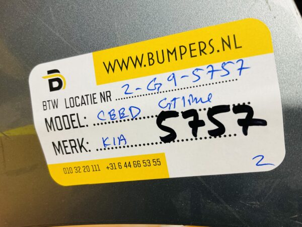 BUMPER Kia Ceed GTline GT-Line VOORBUMPER 2-G9-5757z