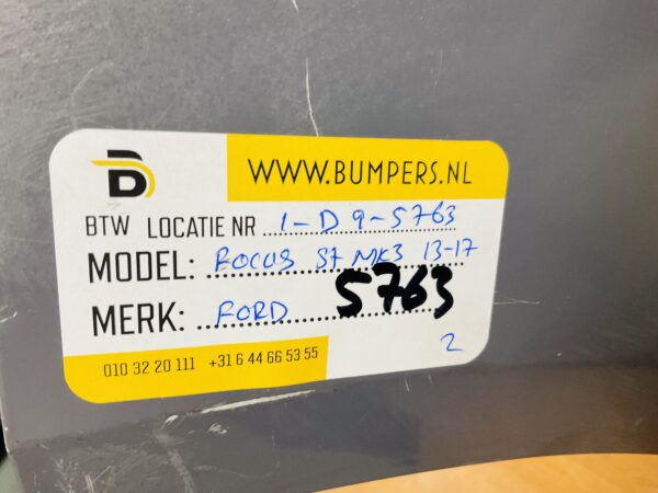BUMPER Ford Focus ST MK3 2013-2017 VOORBUMPER 1-D9-5763z