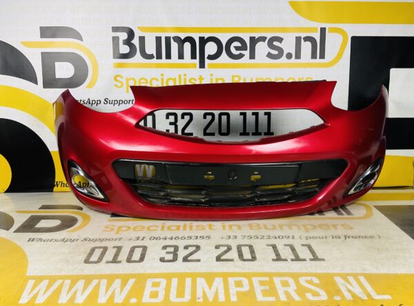 BUMPER Nissan Micra K13 Facelift VOORBUMPER 1-G6-5766z