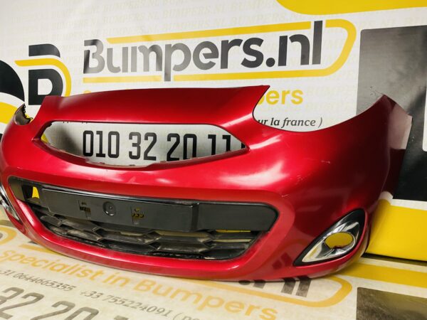 BUMPER Nissan Micra K13 Facelift VOORBUMPER 1-G6-5766z