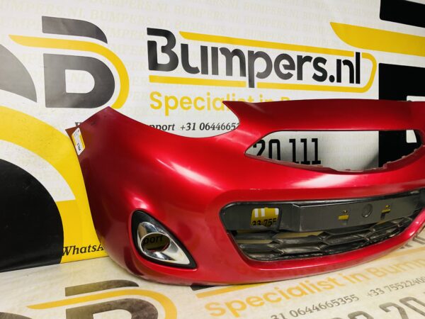 BUMPER Nissan Micra K13 Facelift VOORBUMPER 1-G6-5766z