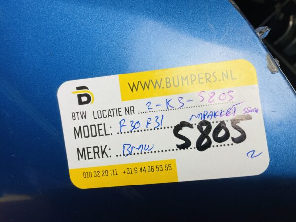 BUMPER BMW 3 Serie F30 F31 MPaakket M-Pakket VOORBUMPER 2-K3-5805z