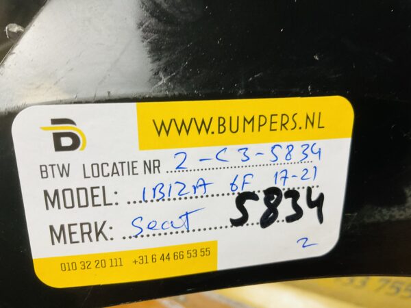 BUMPER Seat Ibiza 6F 2017-2021 VOORBUMPER 2-C3-5834z