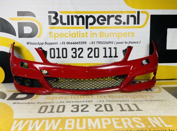 BUMPER Mercedes C Klasse W204 2011-2014 VOORBUMPER 1-A1-5852z