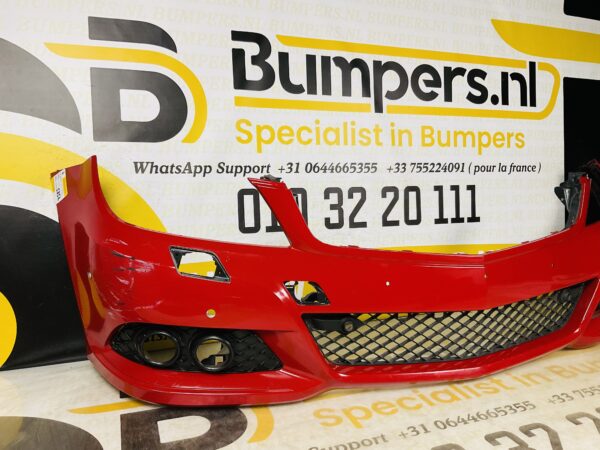 BUMPER Mercedes C Klasse W204 2011-2014 VOORBUMPER 1-A1-5852z