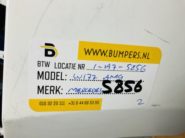 BUMPER Mercedes A Klasse W177 AMG 6xpdc 2019-2023 VOORBUMPER 1-A7-5856z
