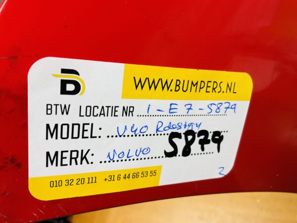 BUMPER Volvo V40 Rdesign R-Design KLS VOORBUMPER 1-E7-5879z