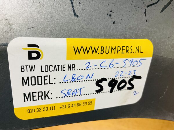 BUMPER Seat Leon 2022-2023 VOORBUMPER 2-C6-5905z