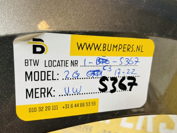 BUMPER Volkswagen Polo 2G R-Line Rline GTI 2017-2022 VOORBUMPER 1-C3-5367z