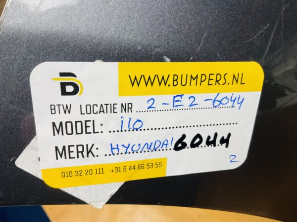 BUMPER Hyundai i10 2013-2016 VOORBUMPER 2-E2-6044z