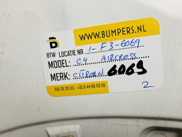 BUMPER Citroen C4 Aircross VOORBUMPER 1-F1-6069z
