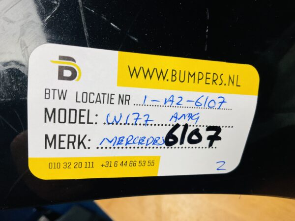 BUMPER Mercedes A Klasse W177 AMG 6xpdc 2019-2023 VOORBUMPER 1-A2-6107z