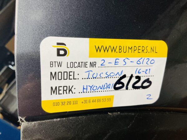 BUMPER Hyundai Tucson 2016-2021 VOORBUMPER 2-E5-6120z