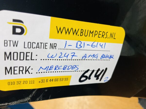 BUMPER Mercedes B Klasse W247 AMG 2019-2023 VOORBUMPER 1-B1-6141z