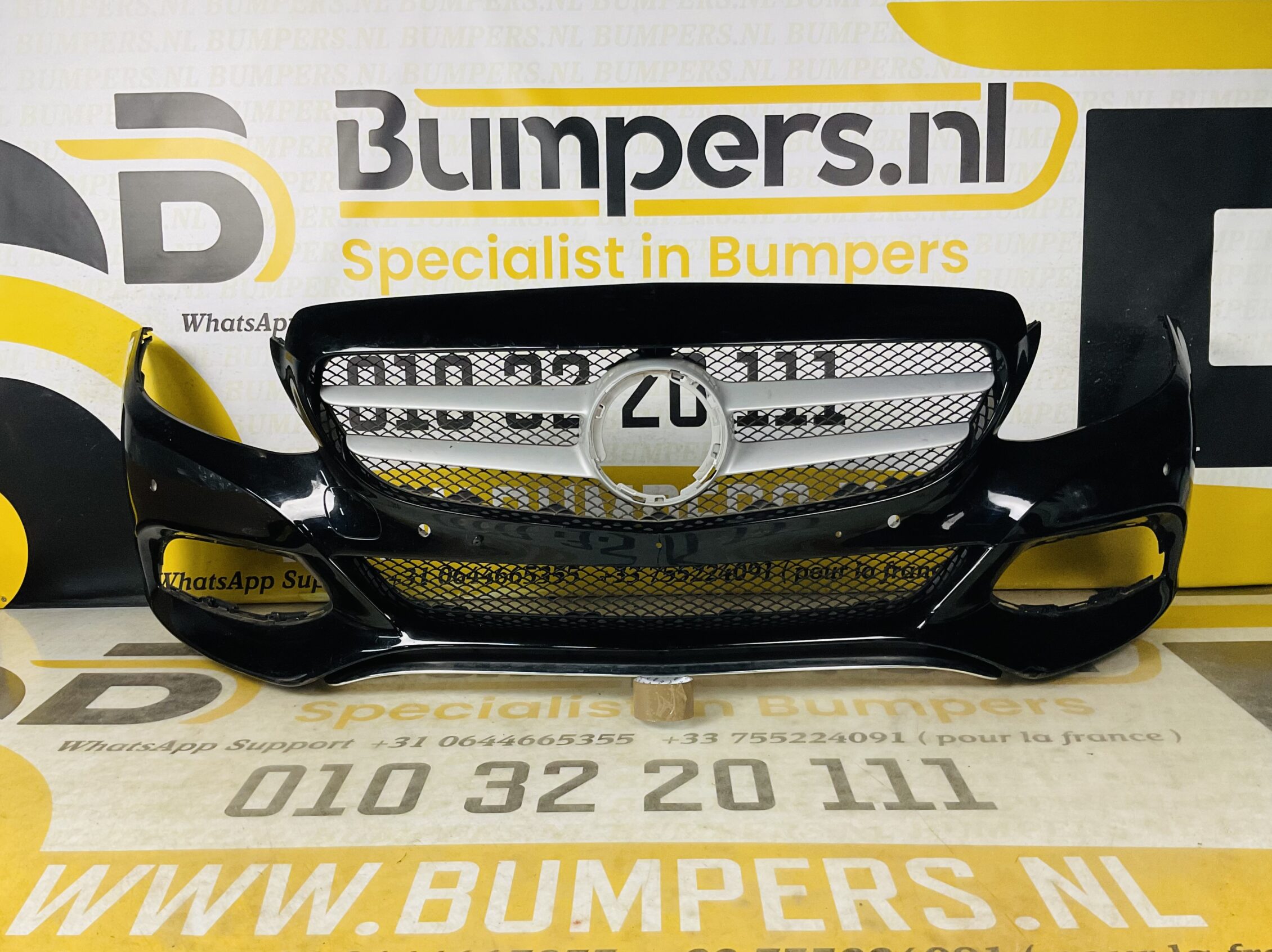 BUMPER Mercedes C Klasse W205 2014-2017 VOORBUMPER 1-A4-6144z