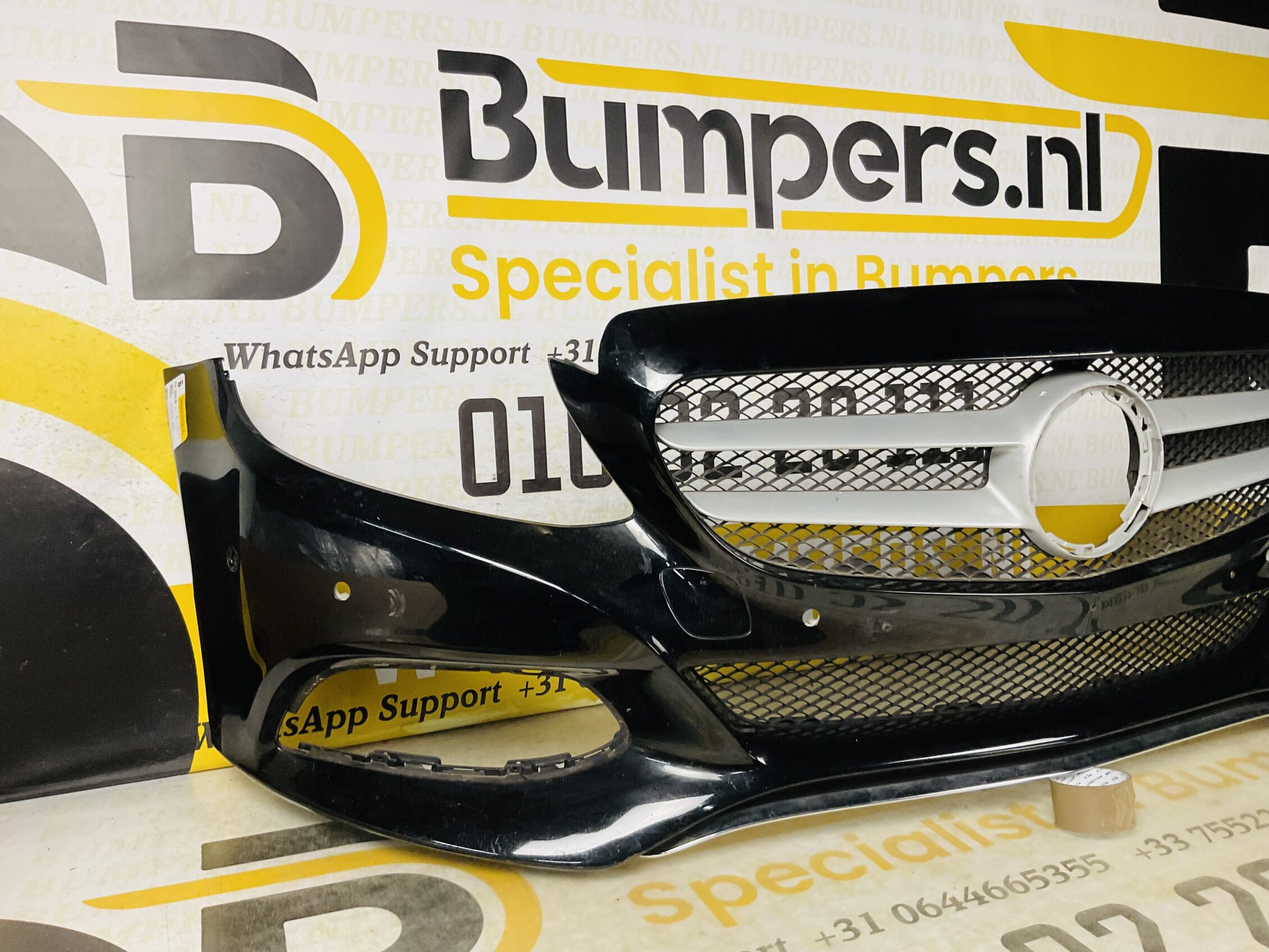 BUMPER Mercedes C Klasse W205 2014-2017 VOORBUMPER 1-A4-6144z