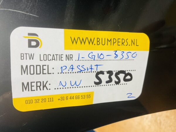 BUMPER Volkswagen Passat ACHTERBUMPER 1-E10-5350z