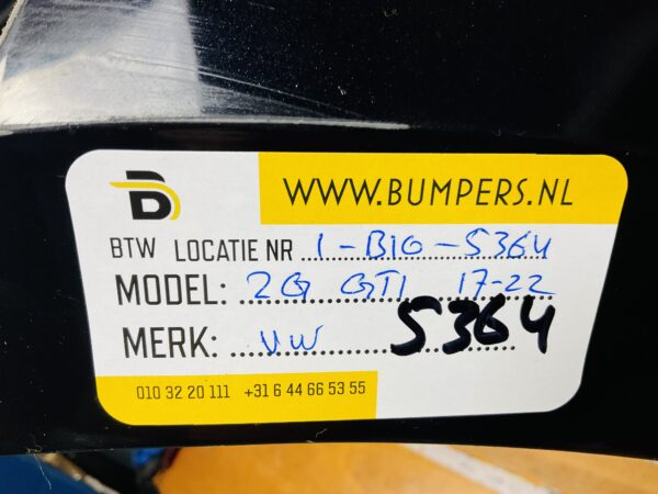 BUMPER Volkswagen Polo 2G GTI 2017-2022 VOORBUMPER 1-B10-5364z