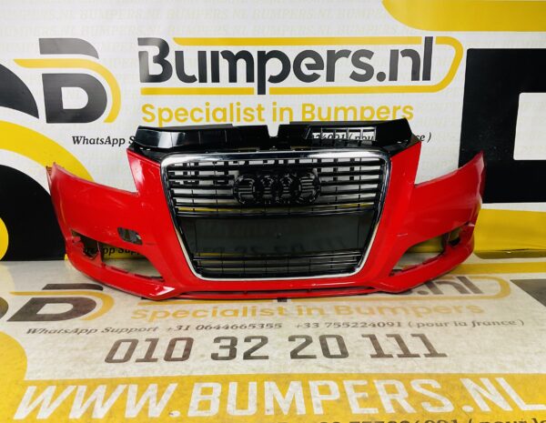 BUMPER Audi A3 8P S-Line Sline Facelift 2007-2011 VOORBUMPER 1-H4-5385z