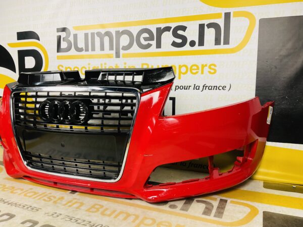 BUMPER Audi A3 8P S-Line Sline Facelift 2007-2011 VOORBUMPER 1-H4-5385z