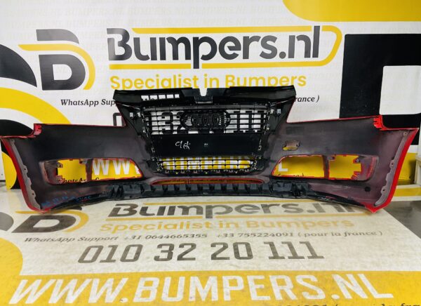 BUMPER Audi A3 8P S-Line Sline Facelift 2007-2011 VOORBUMPER 1-H4-5385z