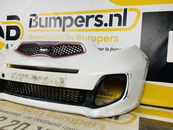 BUMPER Kia Pcanto 3 Deur 2011-2017 VOORBUMPER 2-G2-5400z