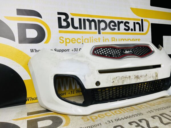 BUMPER Kia Pcanto 3 Deur 2011-2017 VOORBUMPER 2-G2-5400z