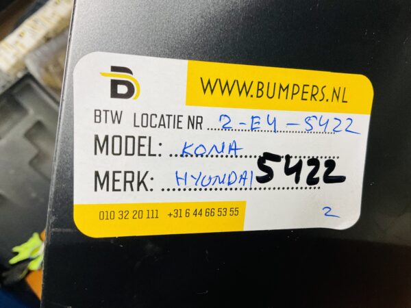 BUMPER Hyundai Kona VOORBUMPER 2-E4-5422z