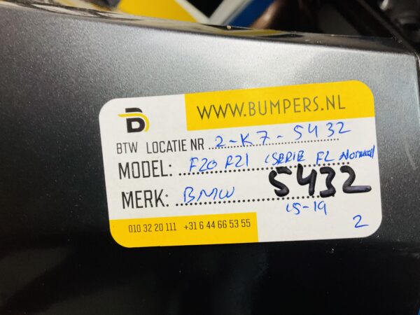 BUMPER BMW 1 Serie F20 F21 Facelift Normaal 2015-2019 VOORBUMPER 2-K7-5432z