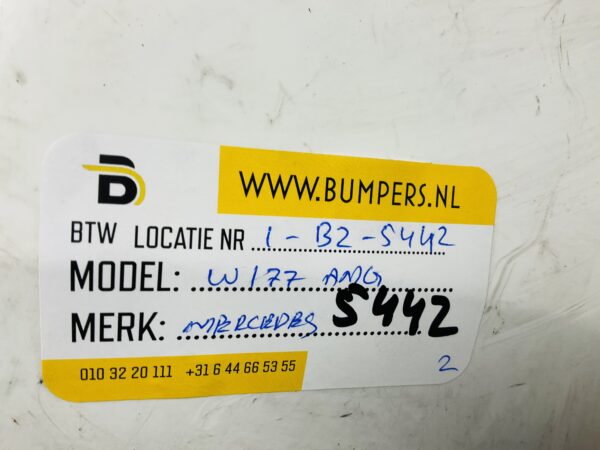 BUMPER Mercedes A Klasse W177 AMG 2019-2023 VOORBUMPER 1-B2-5442z