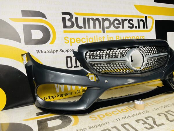 BUMPER Mercedes C klasse W205 AMG 2014-2017 VOORBUMPER 1-A4-5444z