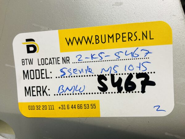 BUMPER BMW 5 Serie M5 2010-2015 VOORBUMPER 2-K8-5467z