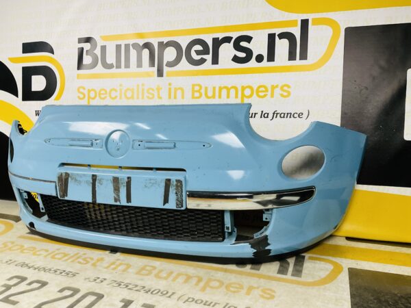 BUMPER Fiat 500 2007-2015 VOORBUMPER 2-B3-5468z