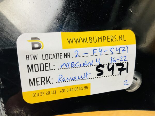 BUMPER Renault Megane 4 2016-2022 VOORBUMPER 2-F4-5471z
