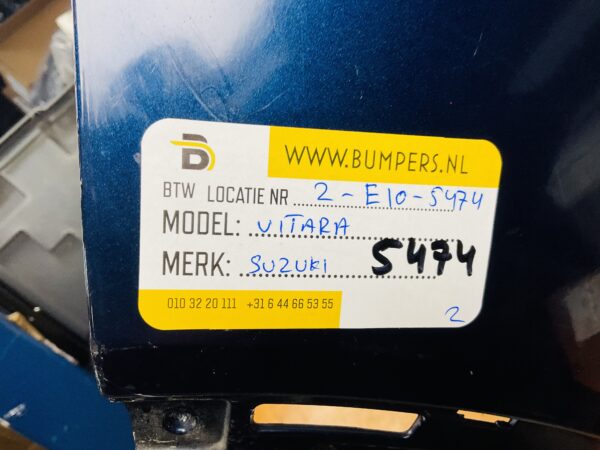 BUMPER Suzuki Vitara VOORBUMPER 2-E10-5474z