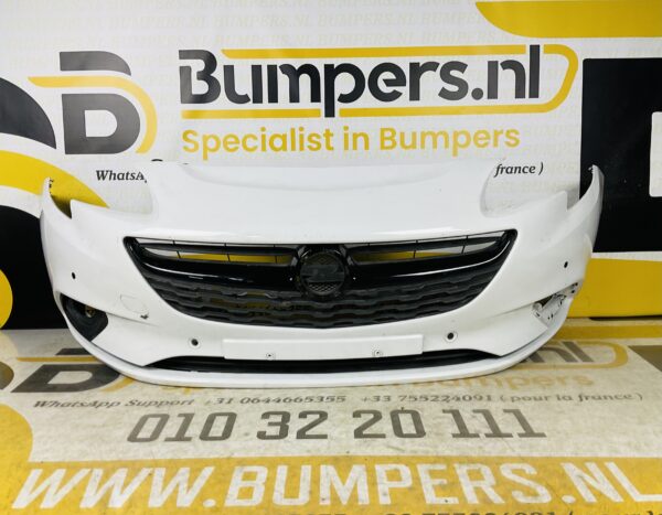BUMPER Opel Corsa E + Grill  2014-2019 VOORBUMPER 2-i7-5507z