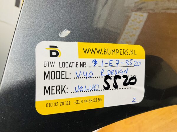 BUMPER Volvo V40 R-Design Rdesign KLS VOORBUMPER 1-E7-5520z