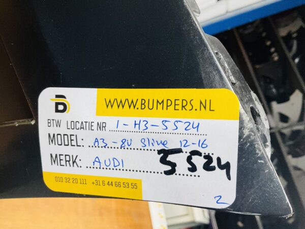 BUMPER Audi A3 8V S-Line Sline  2012-2016 VOORBUMPER 1-H3-5524z