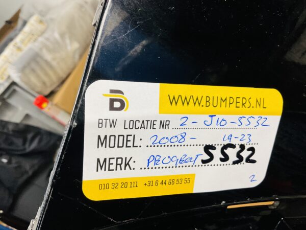 BUMPER Peugeot 2008 2019-2023 VOORBUMPER 2-J10-5532z