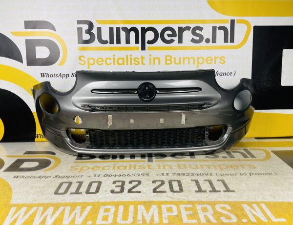 BUMPER Fiat 500 Facelift 2015-2021 VOORBUMPER 2-B8-5535z