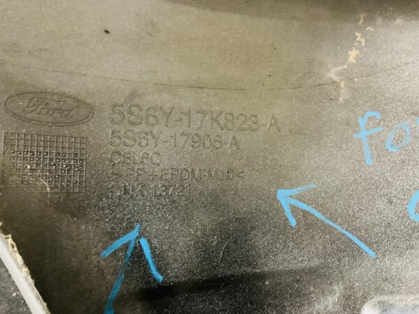 Bumper Ford Fiesta MK6 2004 2010 Achterbumper 1-G8-5562R