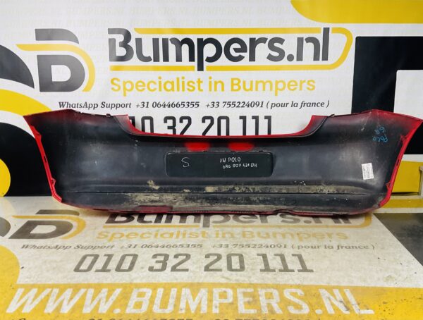 Bumper Volkswagen Polo 6R 2009-2011 Achterbumper 1-E8-5584R