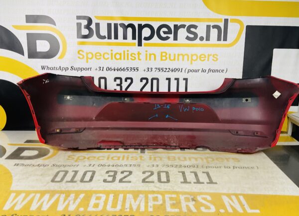Bumper VolksWagen Polo 2013-2016 Achterbumper 1-E4-5620R