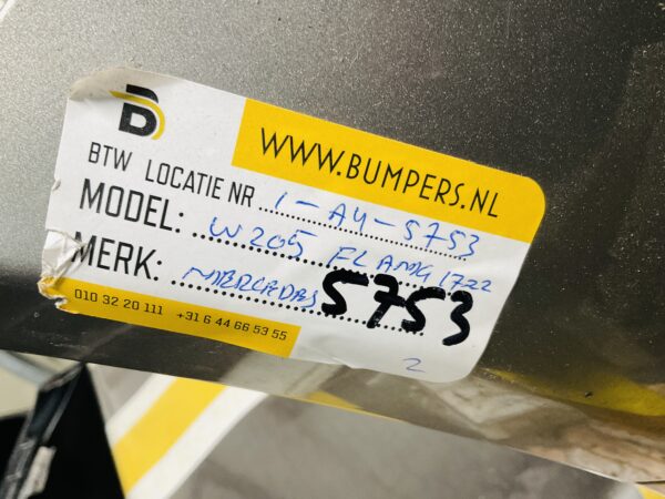 BUMPER Mercedes C Klasse W205 AMG Facelift 2017-2022 VOORBUMPER 1-A4-5753z