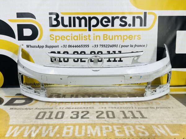 BUMPER Volkswagen Polo 2G R-Line Rline GTI 2017-2022 VOORBUMPER 1-C3-5550z